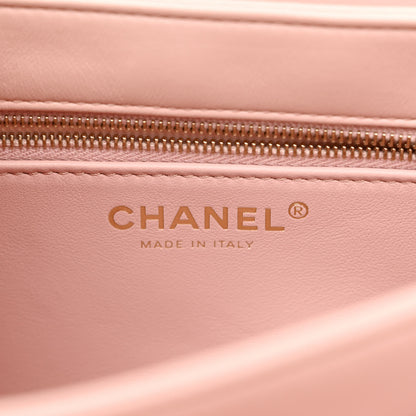 Chanel Lambskin Quilted Small Trendy Chain CC Flap Dual Handle Bag Light Pink 6 of 15