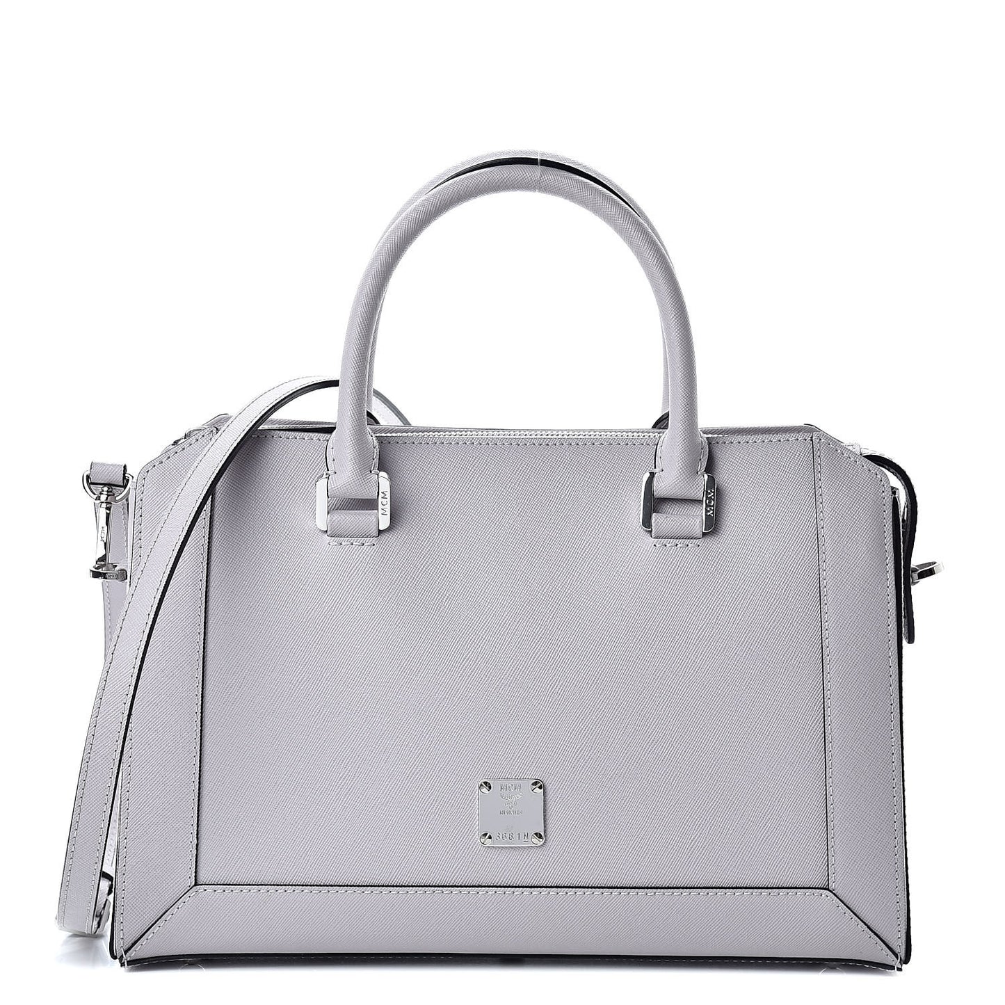 Saffiano Medium Nuovo Tote Gull Gray