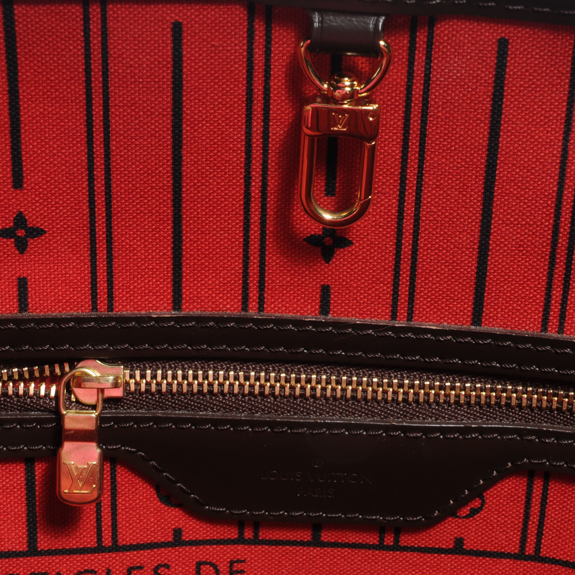 Louis Vuitton Damier Ebene Neverfull PM 6 of 8