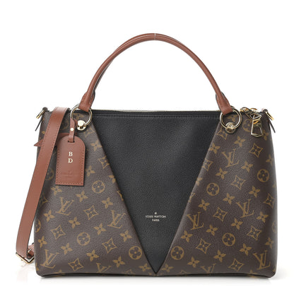 Louis Vuitton Monogram V Tote MM Black 1 of 14