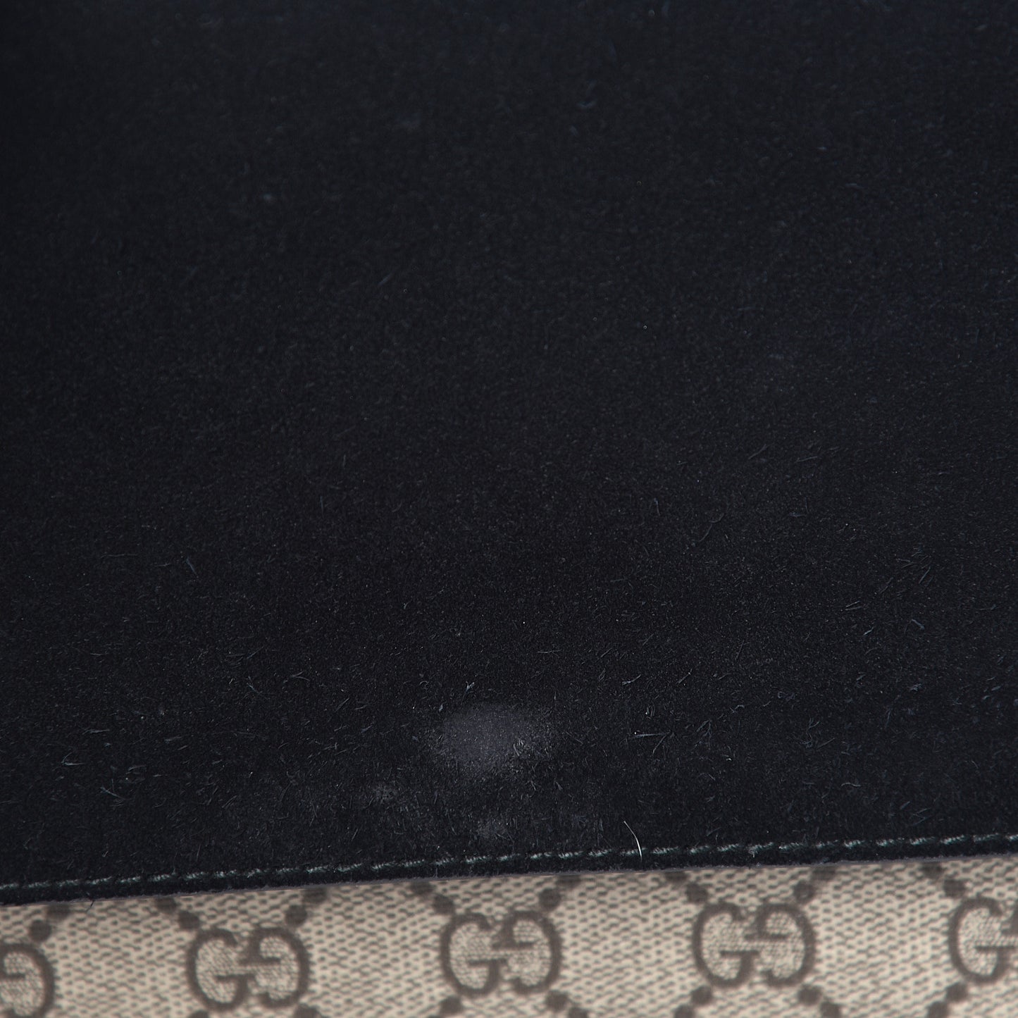 GG Supreme Monogram Medium Dionysus Shoulder Bag Black