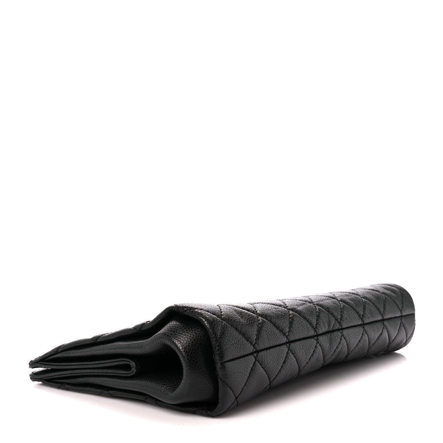 Chanel Caviar Quilted CC Beauty Clutch Black 4 of 10