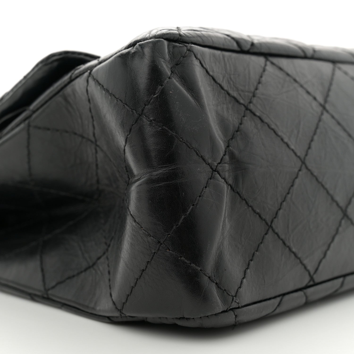 Chanel Aged Calfskin Quilted 2.55 Reissue 227 Flap Black 9 of 11