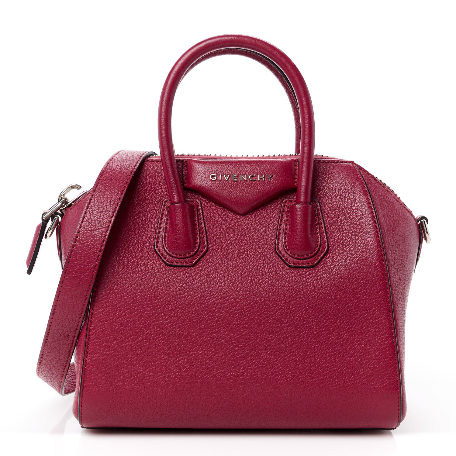 Givenchy Sugar Goatskin Mini Antigona Fig Pink 1 of 11