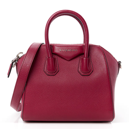 Givenchy Sugar Goatskin Mini Antigona Fig Pink 1 of 11