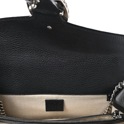 Gucci Pebbled Calfskin Small Dionysus Shoulder Bag Black 15 of 15