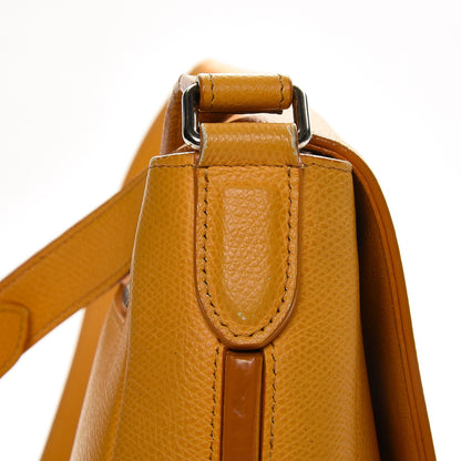 Celine Grained Calfskin Trotteur Messenger Saffron 22 of 24