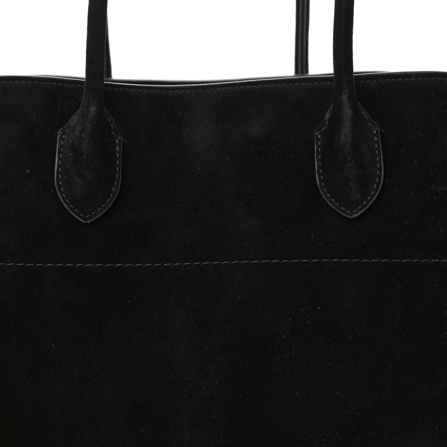 The Row Suede Soft Margaux 15 Black 7 of 9