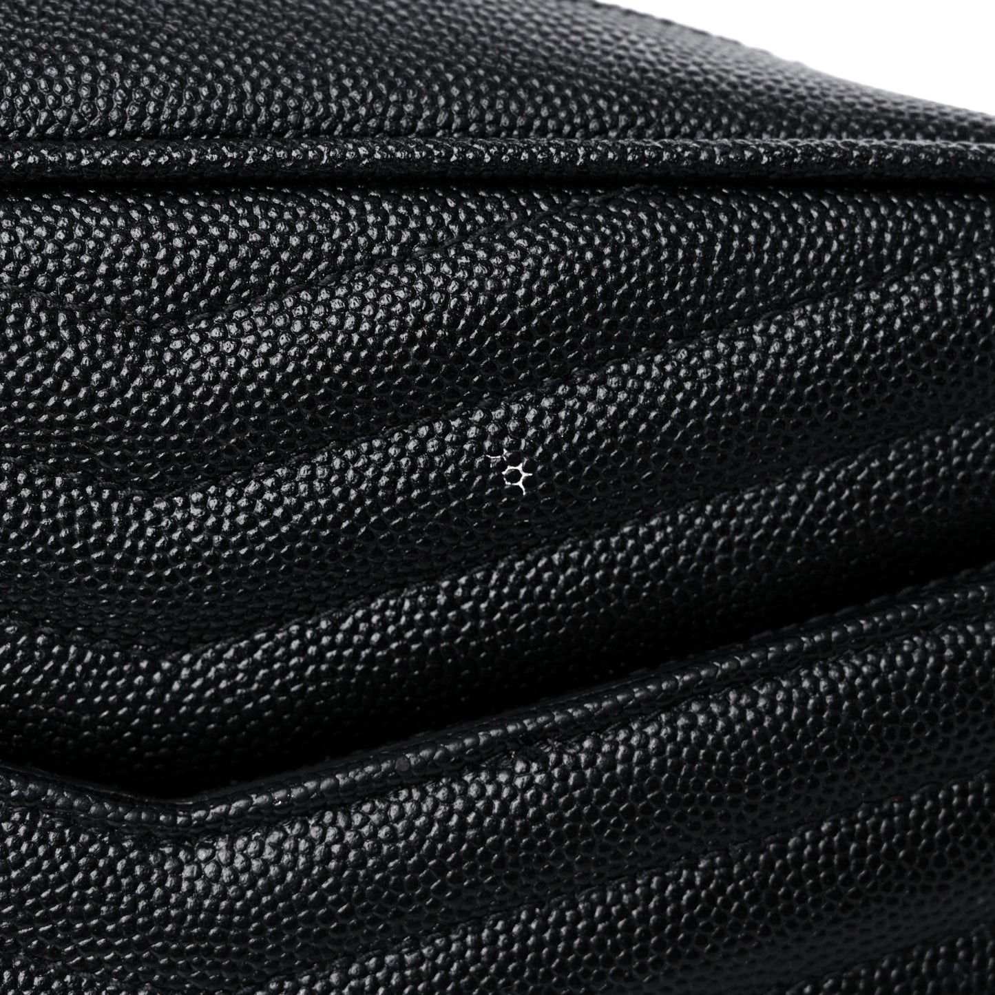 Grain De Poudre Matelasse Monogram Mini Lou Camera Bag Black