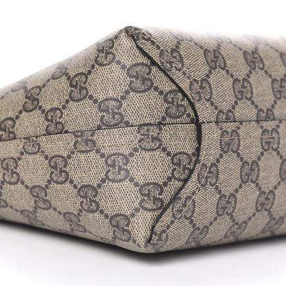 Gucci GG Supreme Monogram Small Reversible Tote Beige Black 12 of 18