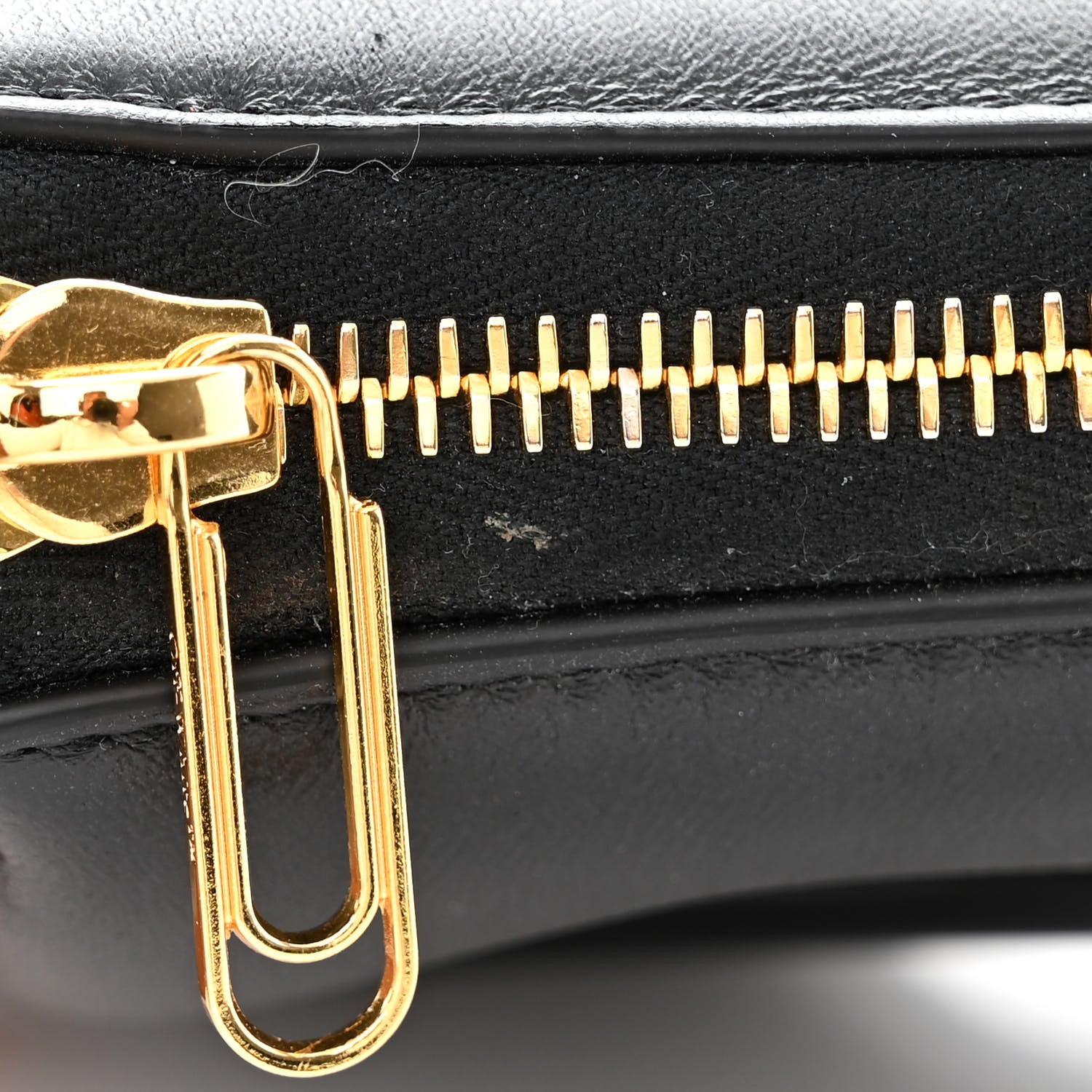 Off-White OFF WHITE Calfskin Burrow Chain Bag Black 11 of 12