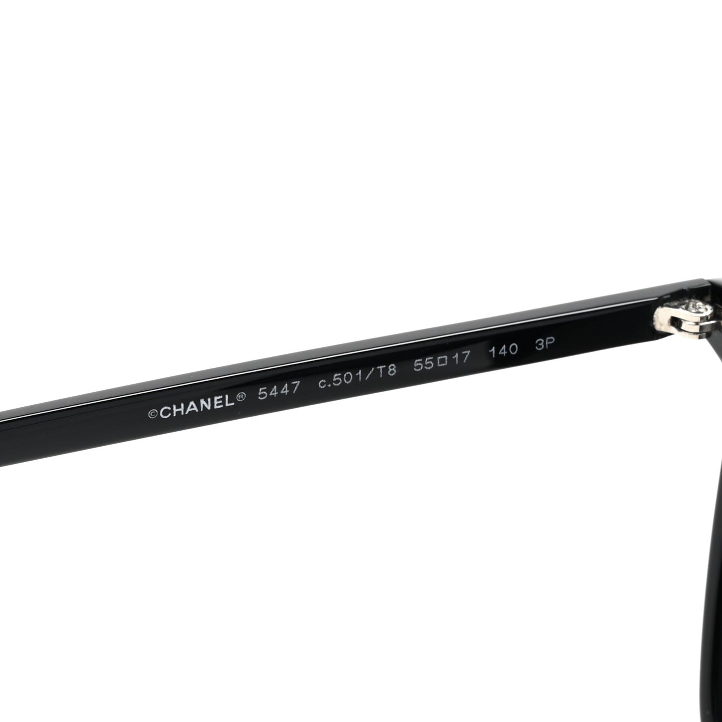 Acetate Polarized Square Sunglasses 5447 Black