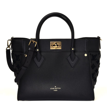 Louis Vuitton Calfskin Monogram Tufting On My Side Black 1 of 5