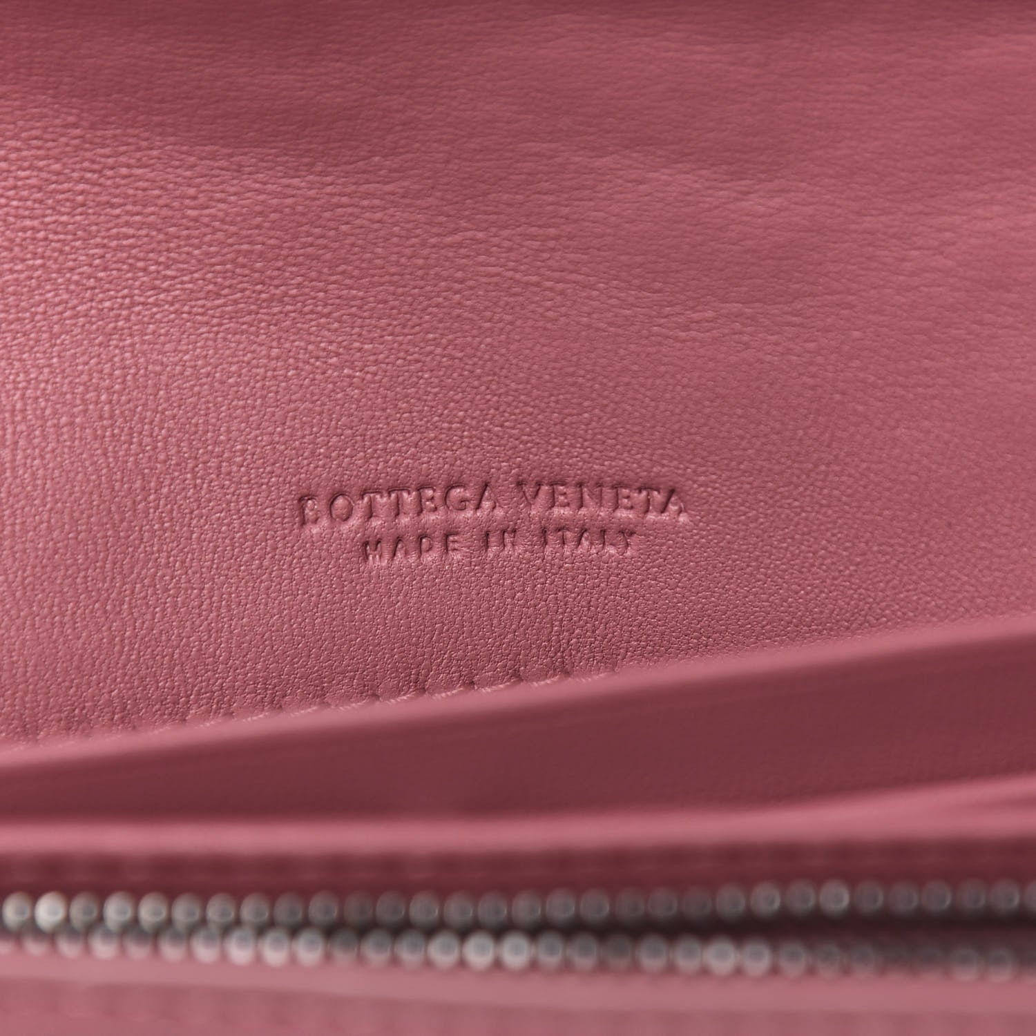 Bottega Veneta Nappa Intrecciato Continental Flap Wallet Dusty Rose 5 of 8