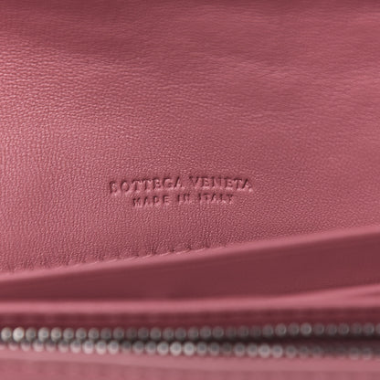 Bottega Veneta Nappa Intrecciato Continental Flap Wallet Dusty Rose 5 of 8