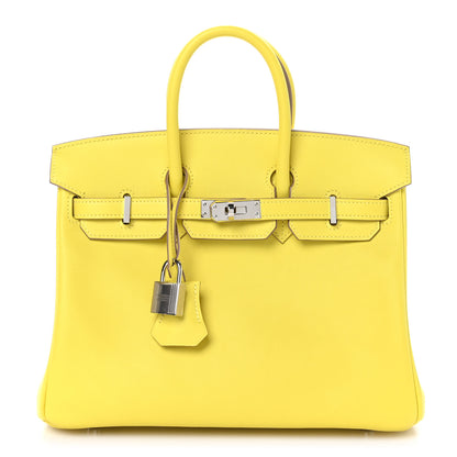 Hermes Swift Birkin 25 Lime 1 of 12