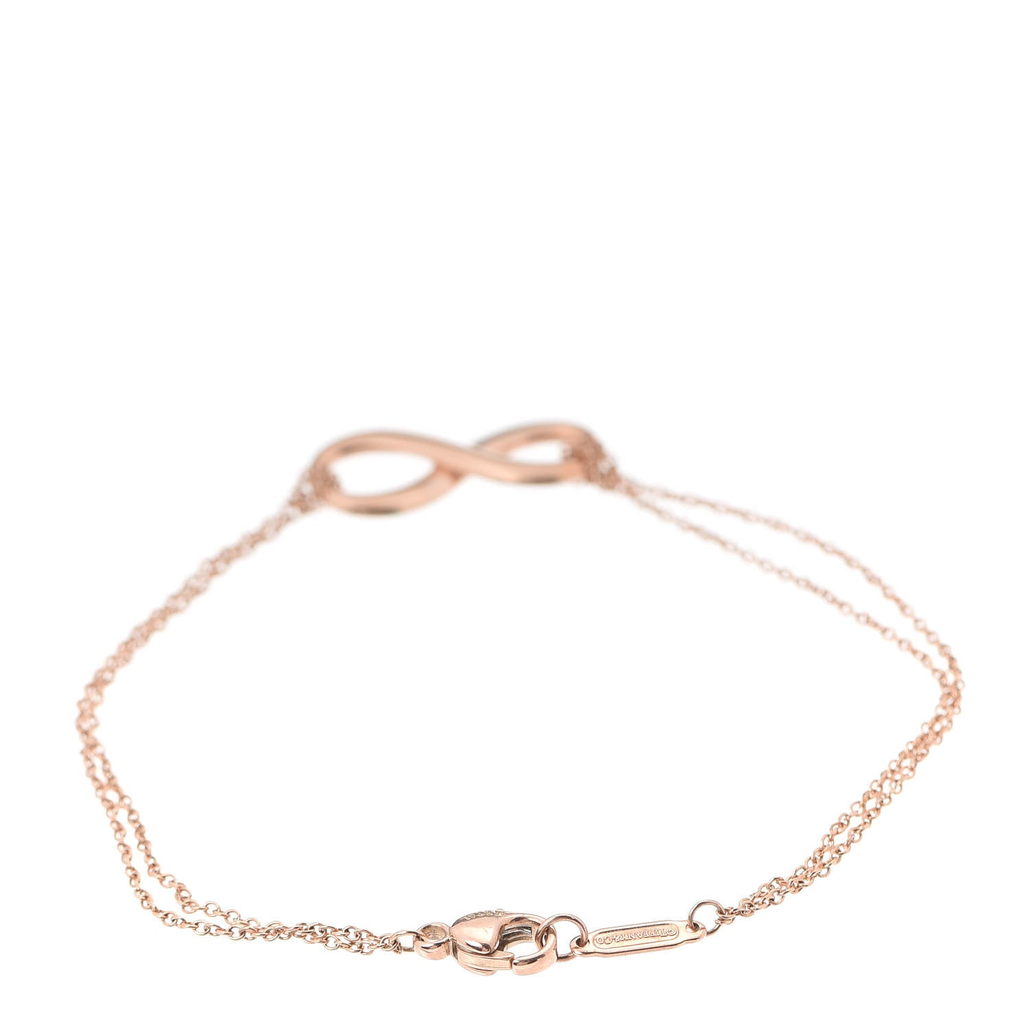 Tiffany Rubedo Infinity Double Chain Bracelet 3 of 7
