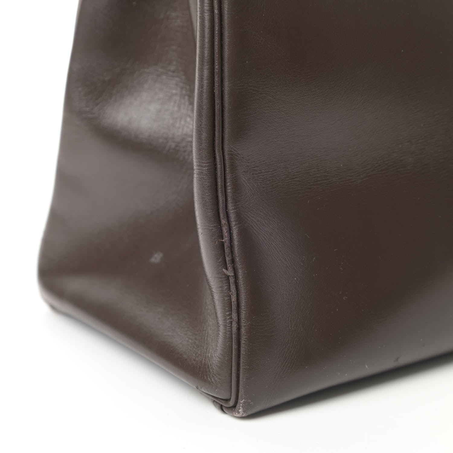 Hermes Box Kelly Retourne 32 Chocolate 17 of 21