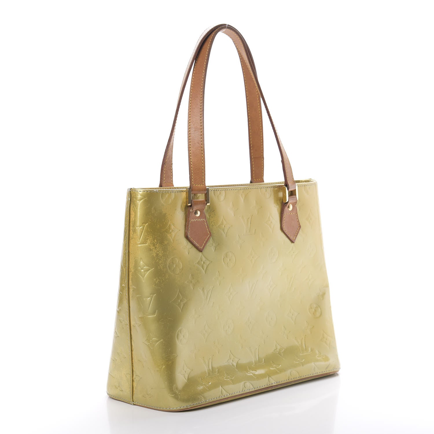 Louis Vuitton Vernis Houston Silver 3 of 23