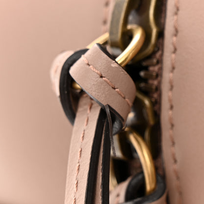 Gucci Calfskin Matelasse GG Marmont Dome Backpack Porcelain Rose 11 of 13
