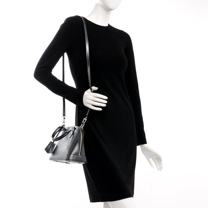 Louis Vuitton Epi Alma BB Anthracite Nacre 2 of 8