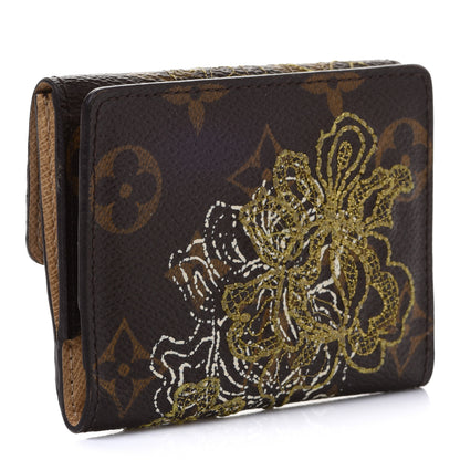 Louis Vuitton Monogram Dentelle Ludlow Wallet Gold 3 of 7