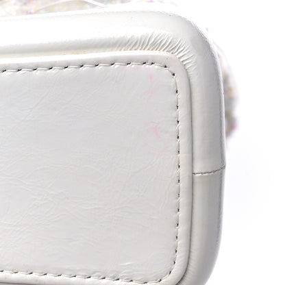 Chanel Tweed PVC Quilted Small Gabrielle Backpack White 10 of 10