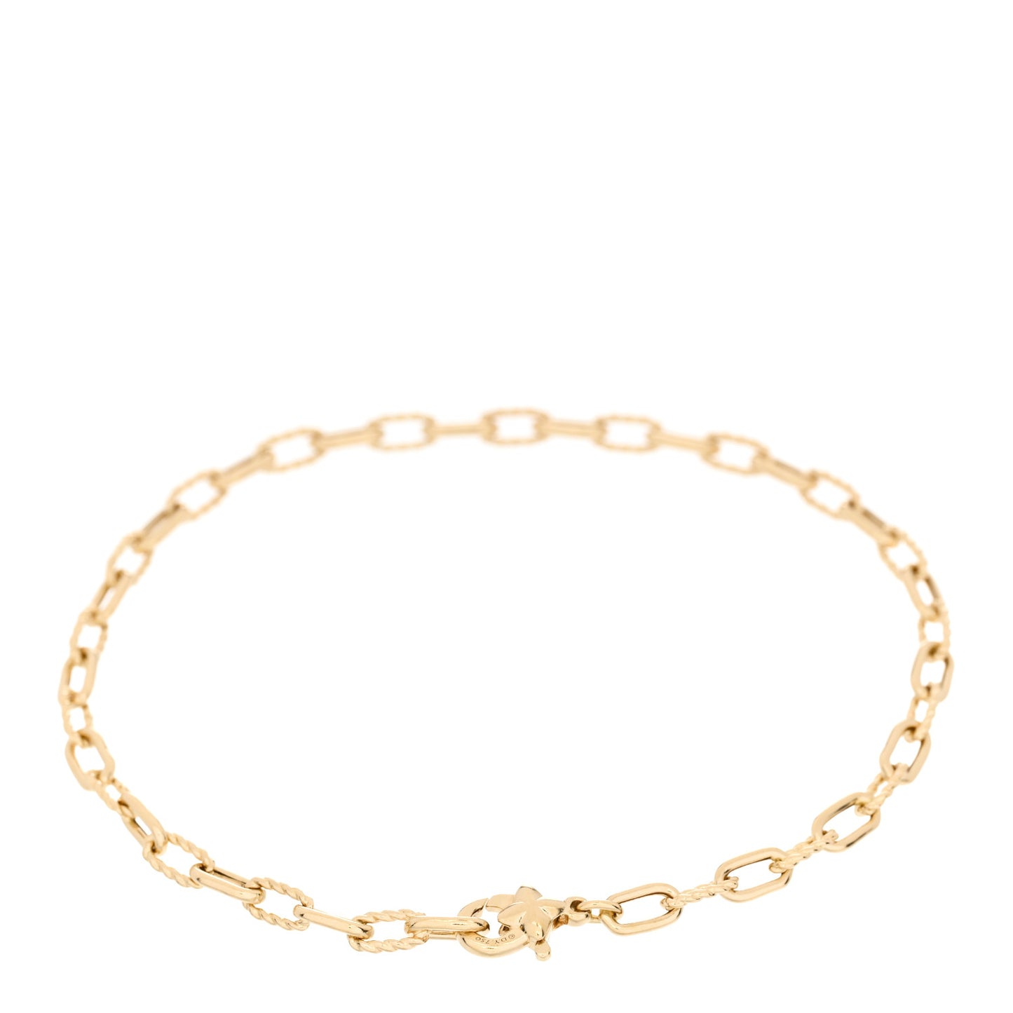 18K Yellow Gold Madison 3mm Classic Chain Bracelet