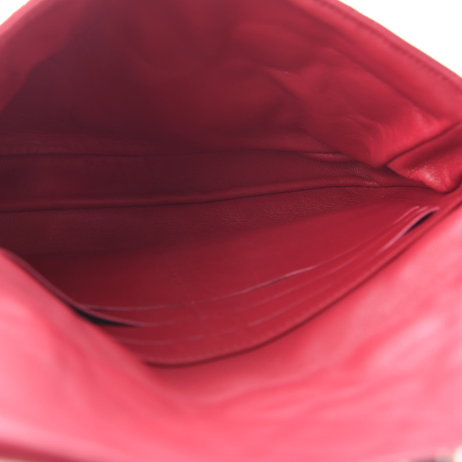 Christian Dior Lambskin Cannage Miss Dior Promenade Pouch Fuchsia 4 of 9