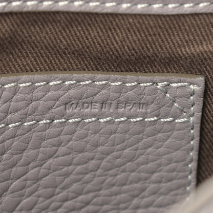Chloe Calfskin Mini Marcie Round Crossbody Bag Cashmere Grey 7 of 10