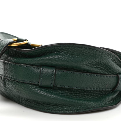 Chloe Calfskin Mini Marcie Round Crossbody Bag Rainforest 9 of 9