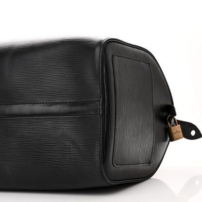 Louis Vuitton Epi Speedy 30 Black 11 of 13