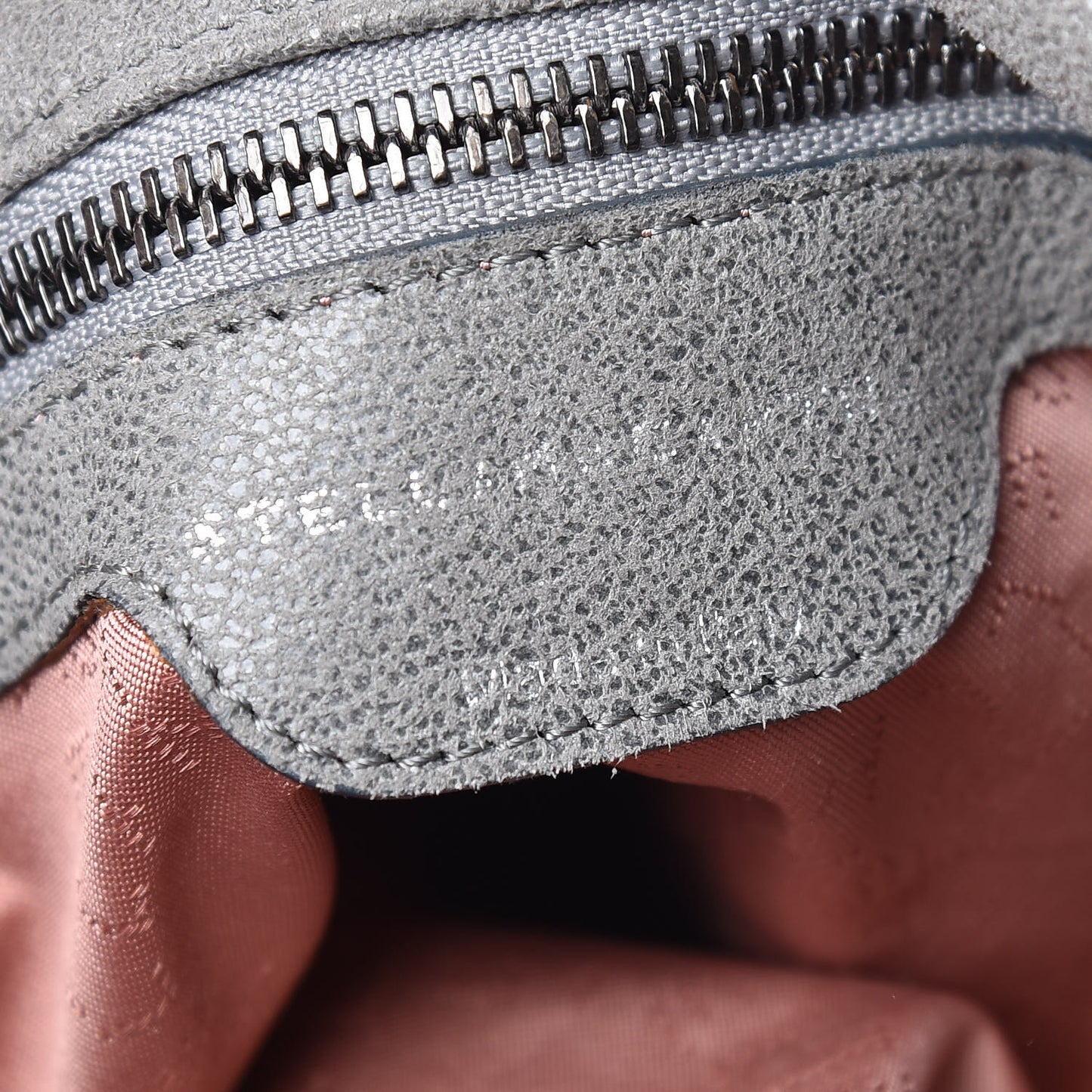 Shaggy Deer Small Falabella Tote Grey