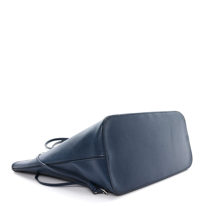 Louis Vuitton Epi Neverfull MM Indigo 5 of 10
