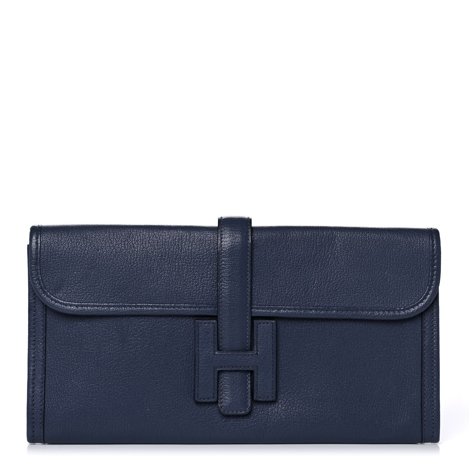 Hermes Chevre Mysore Jige Elan 29 Bleu Saphir 1 of 13