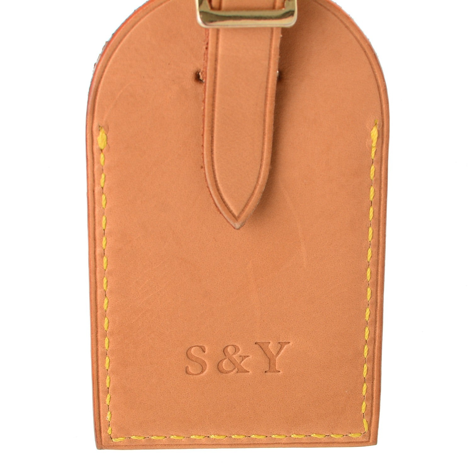 Louis Vuitton Vachetta Luggage Tag 5 of 5