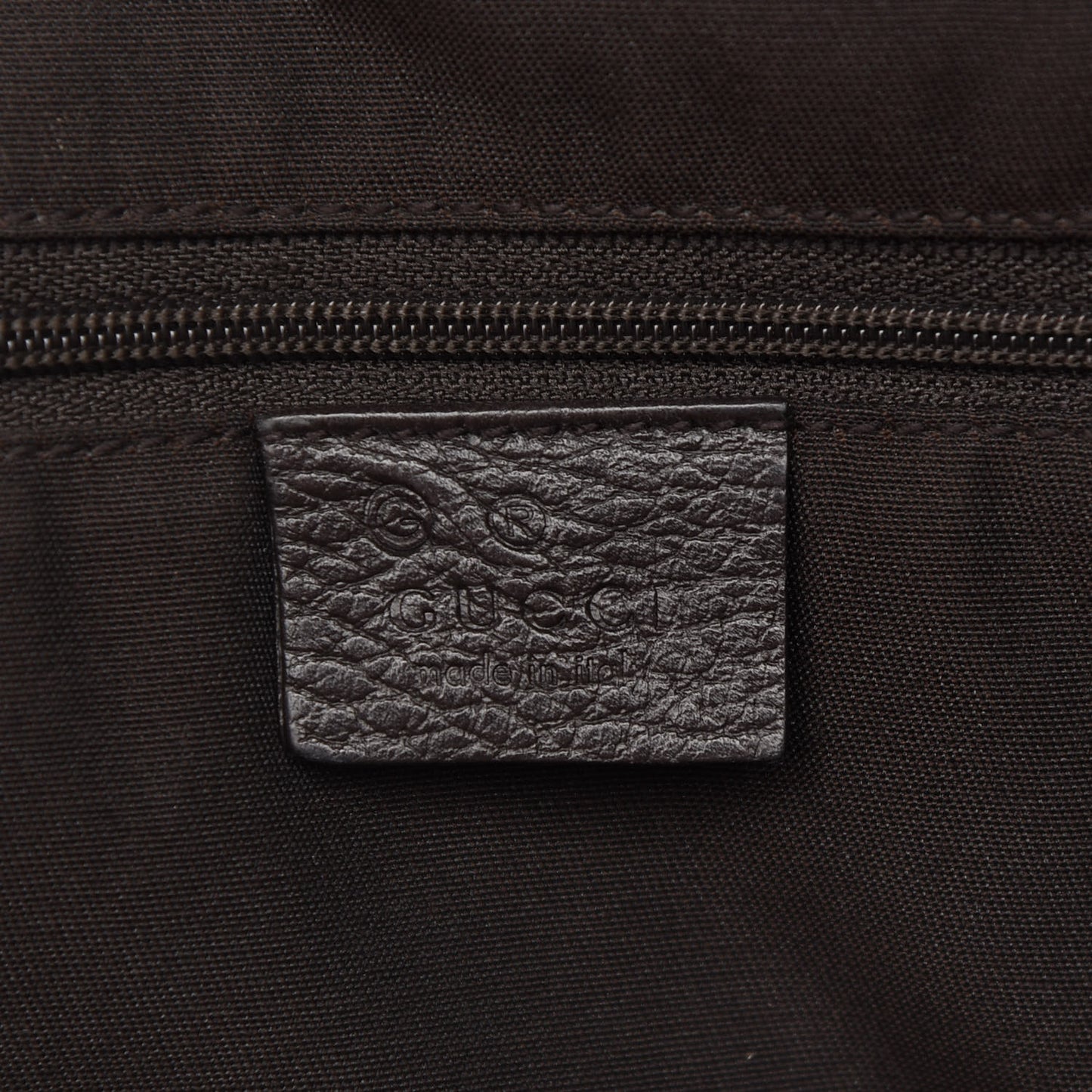 GG Monogram Flap Messenger Bag Brown