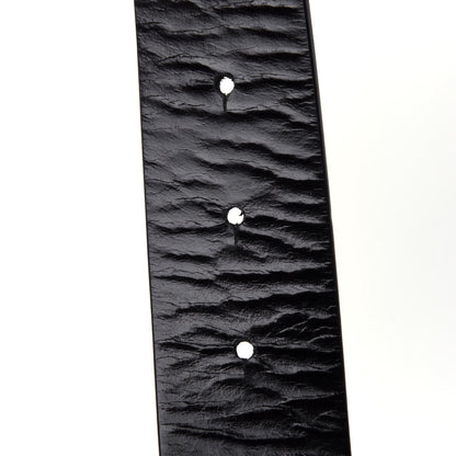 Chanel Calfskin CC Reversible Belt 85 Black White 4 of 4