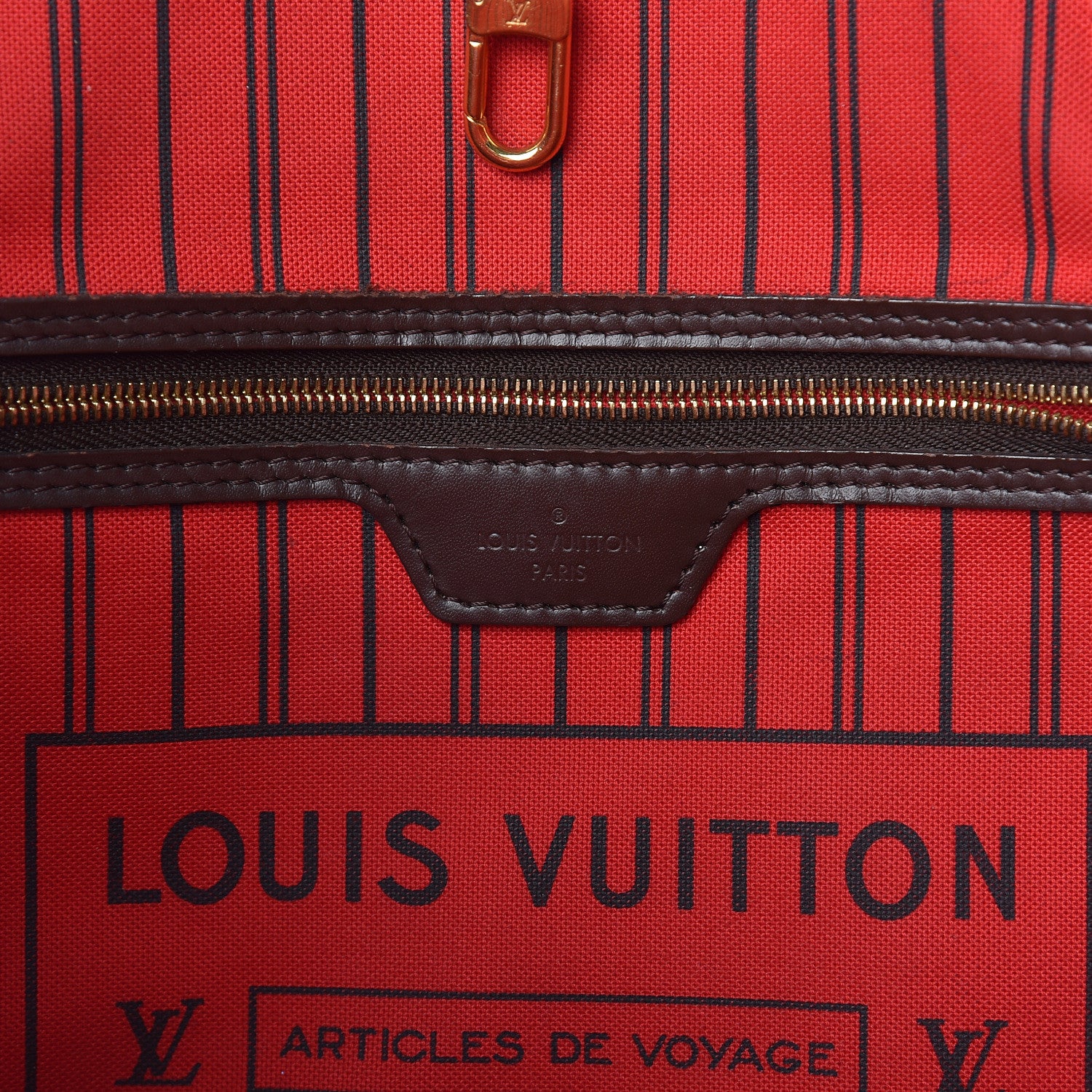 Louis Vuitton Damier Ebene Neverfull MM 8 of 20
