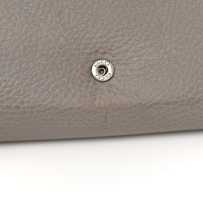 Gucci Dollar Calfskin Crystal Mini Dionysus Chain Wallet Dusty Grey Black Diamond 13 of 15