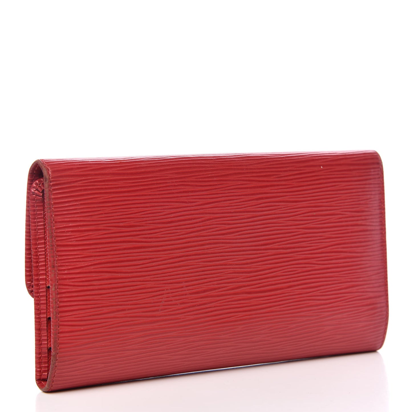 Epi Porte Tresor International Wallet Rouge