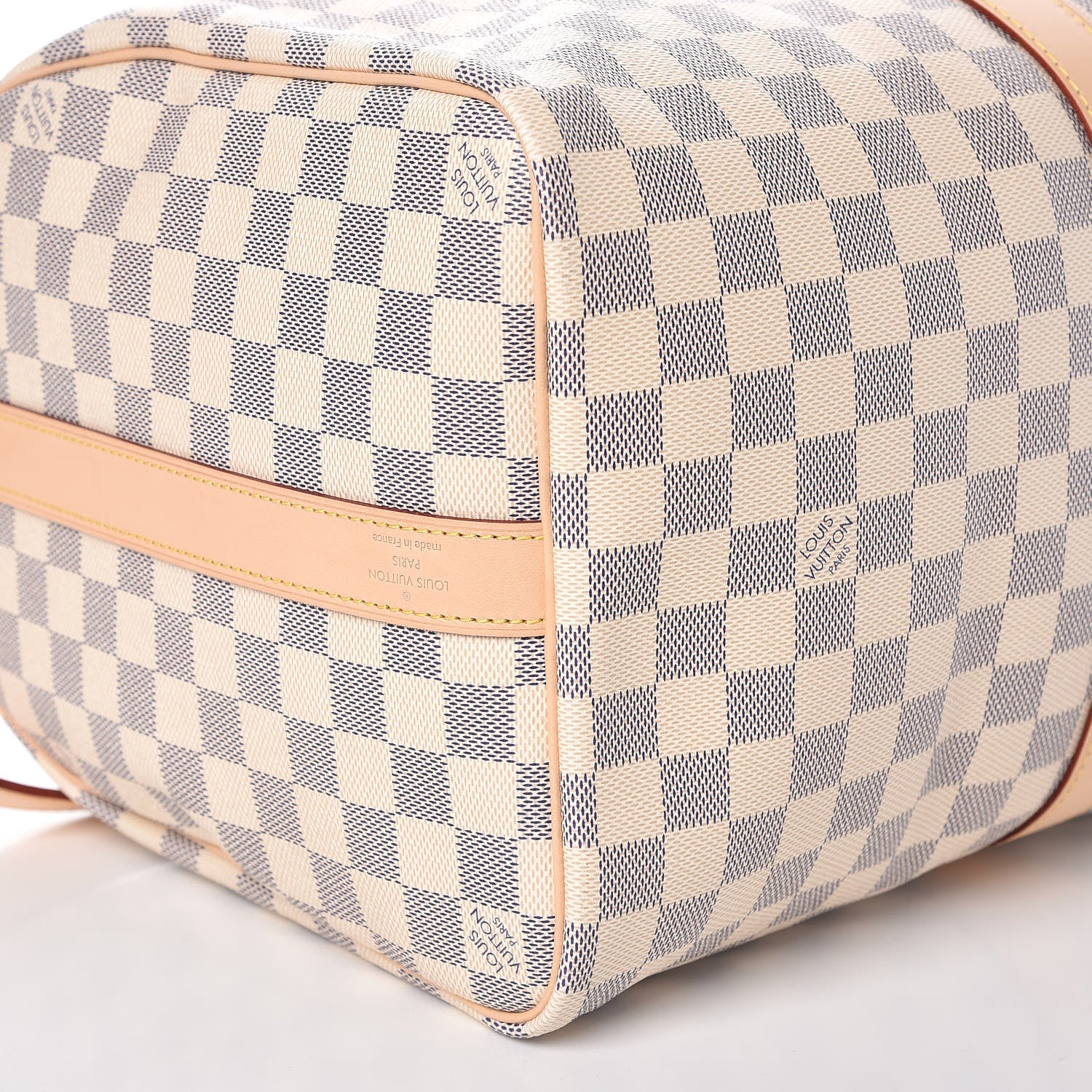 Louis Vuitton Damier Azur Keepall Bandouliere 45 10 of 12