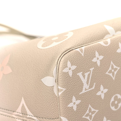 Louis Vuitton Monogram Giant Spring In The City Neverfull MM Sunset Kaki 10 of 13