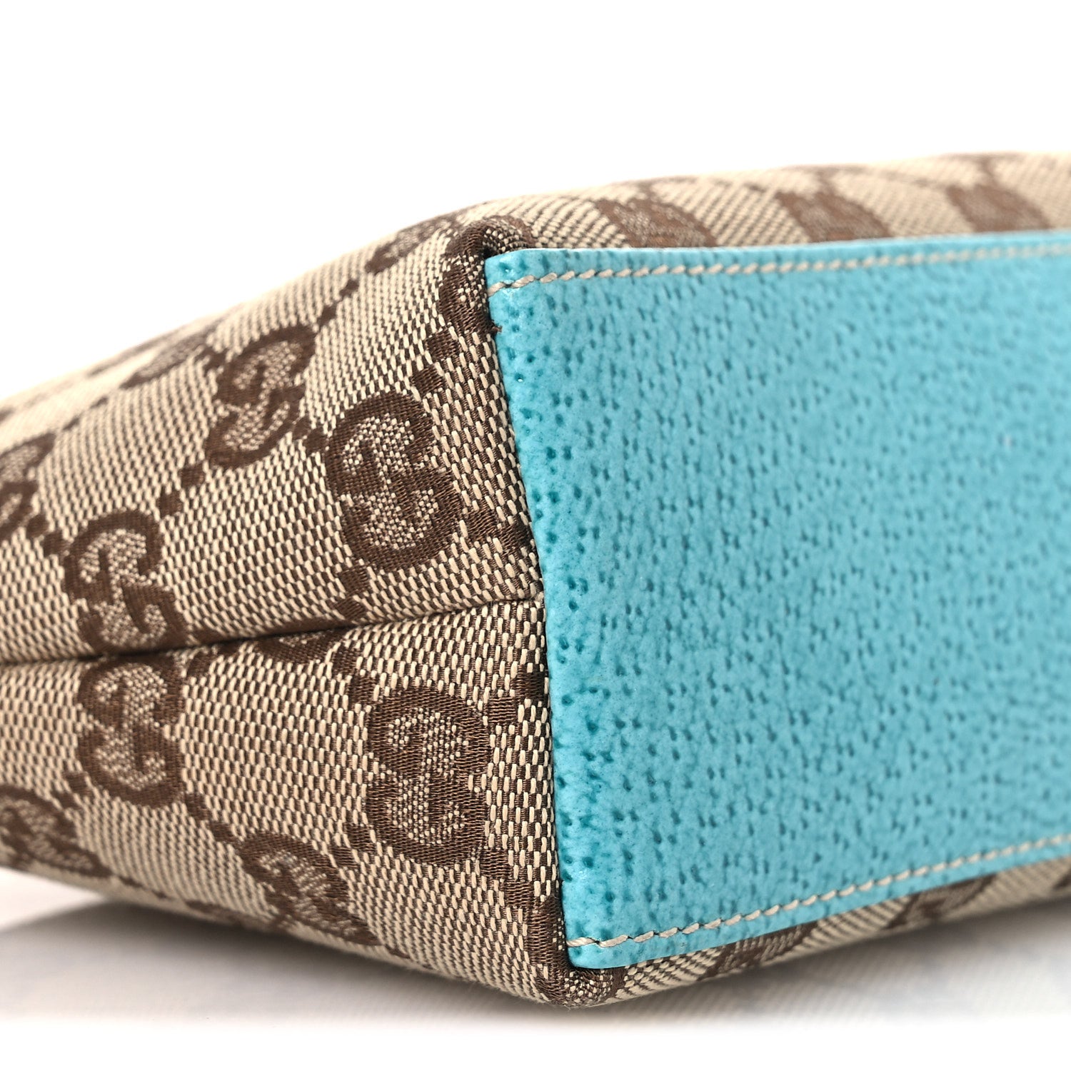 Gucci Monogram GG Cosmetic Case Turquoise 9 of 11