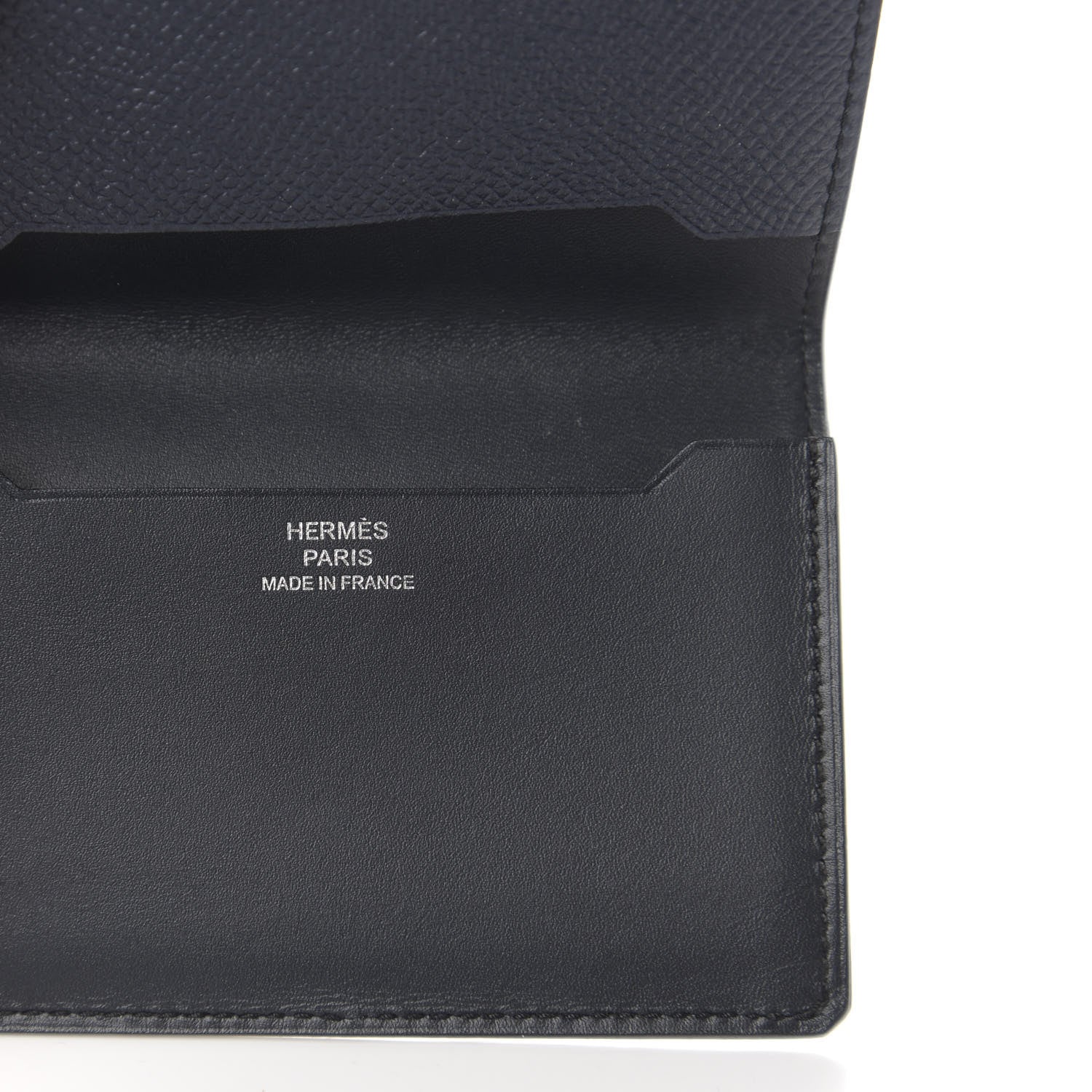 Hermes Epsom Sombrero Mini Manhattan Wallet Bleu Obscur Bleu Indigo 6 of 9