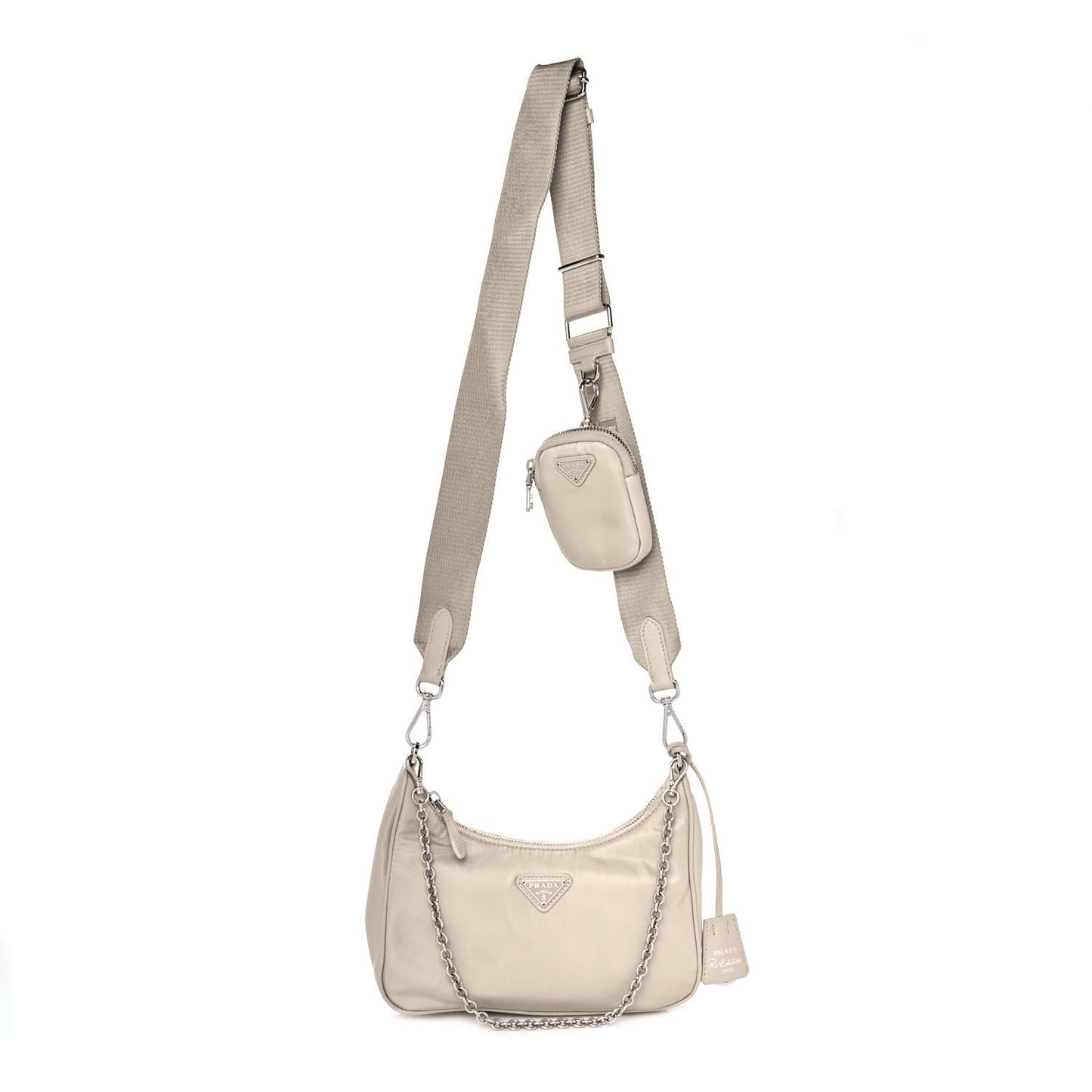 Nylon Re-Edition 2005 Shoulder Bag Deserto