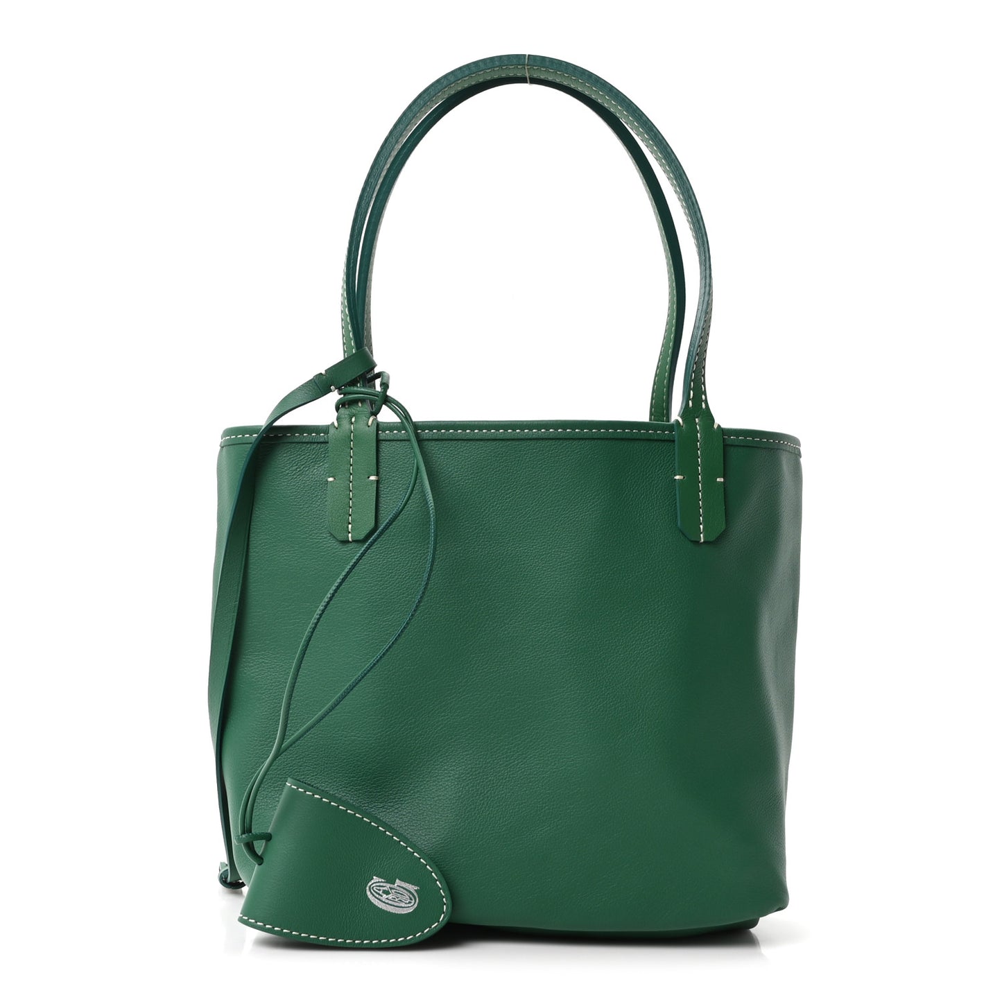 Goyardine Reversible Mini Anjou Green