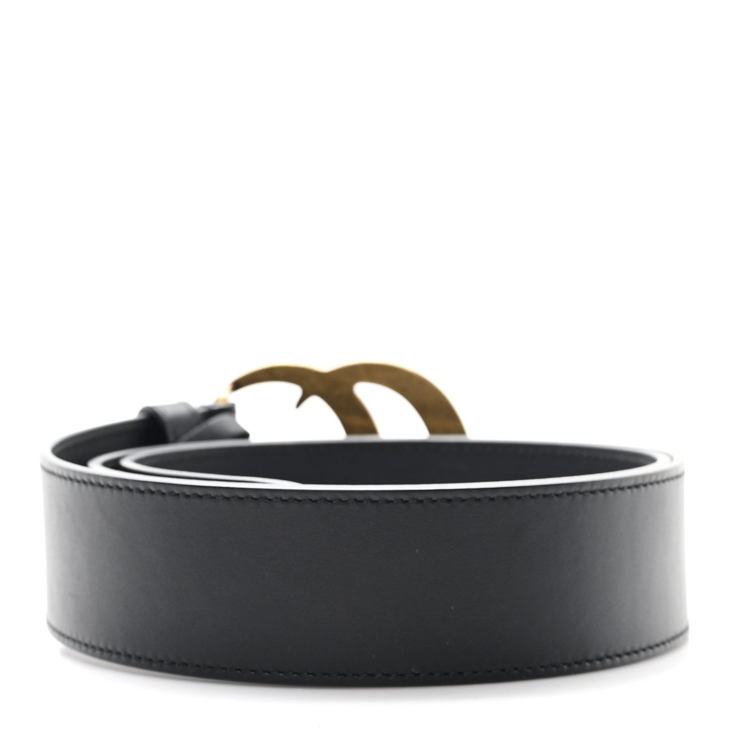 Calfskin Double G 40mm Belt 85 34 Black