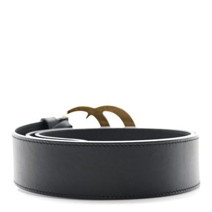 Gucci Calfskin Double G 40mm Belt 85 34 Black 2 of 5
