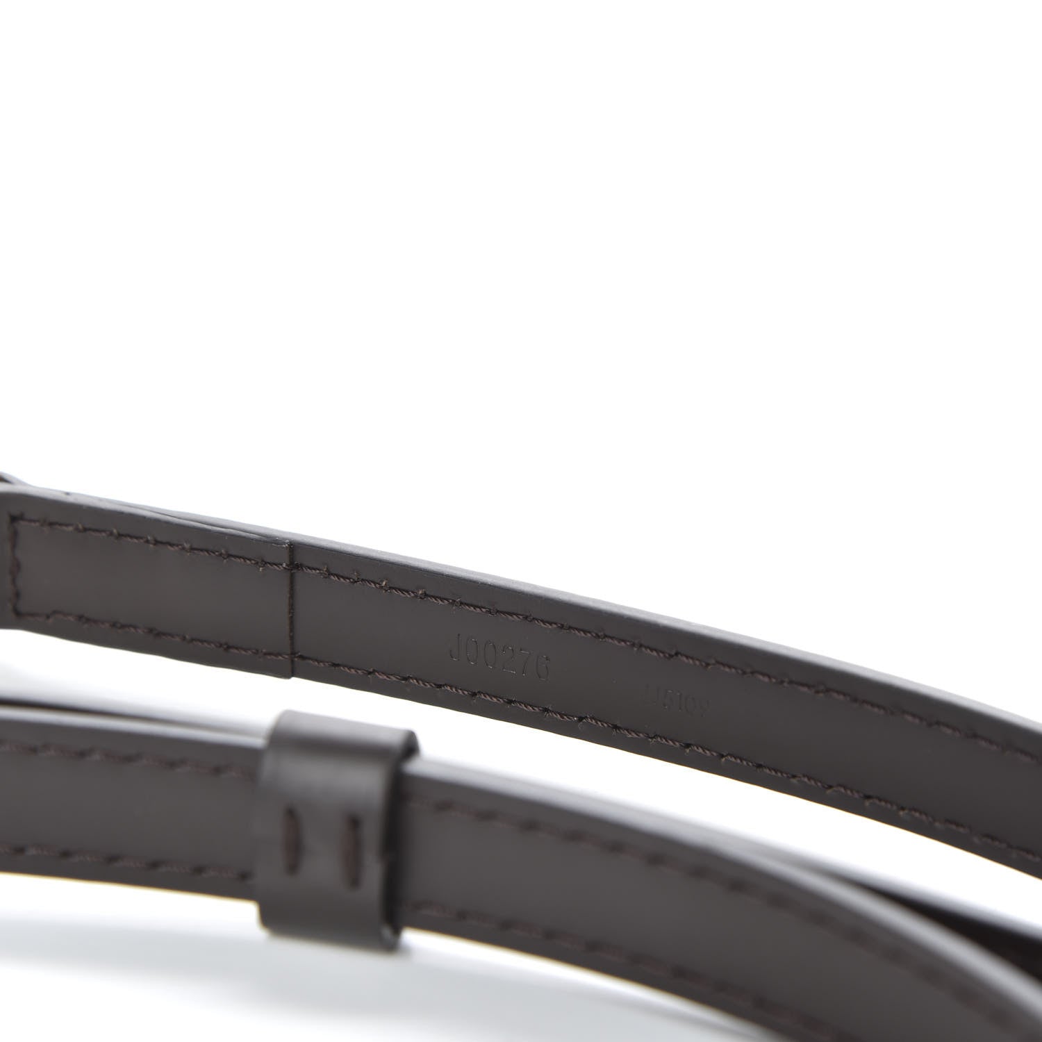 Louis Vuitton Calfskin 16mm Adjustable Shoulder Strap Brown 4 of 6